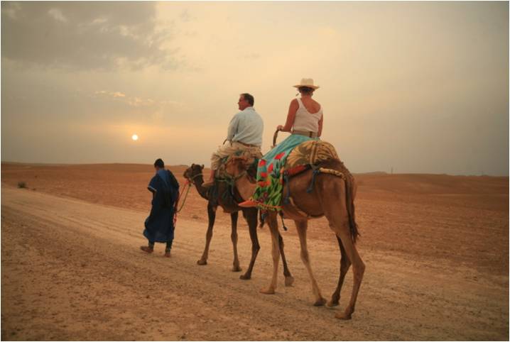  balade-dos-chameau-dans-desert-agfay